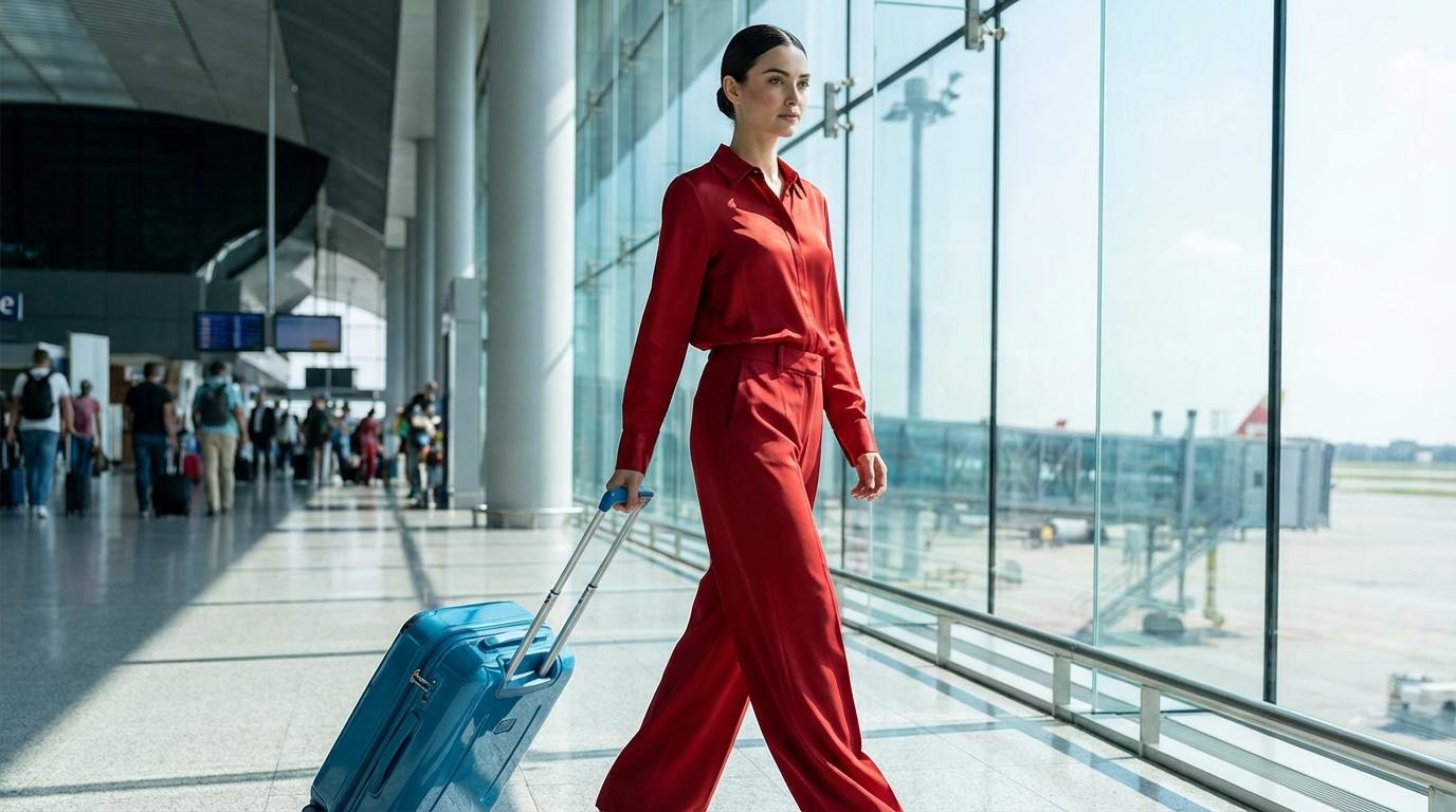 Elegant Bric’s carry-on suitcase with premium hard shell finish