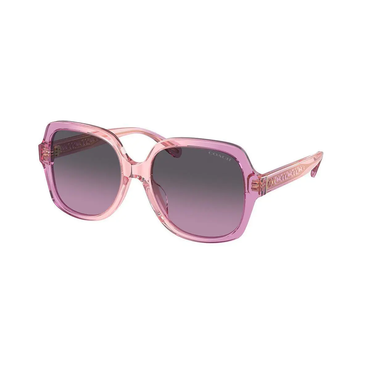 Coach Women's 56mm Amethyst Pink Gradient Sunglasses