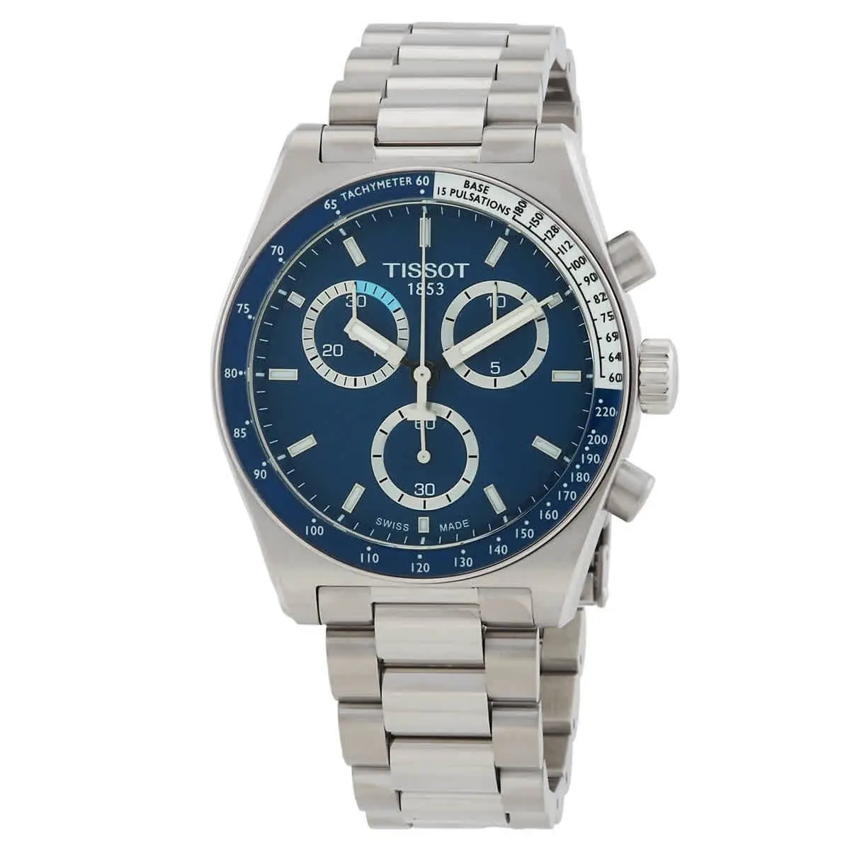 Tissot PR516 Chronograph Quartz Blue Dial Men's Watch